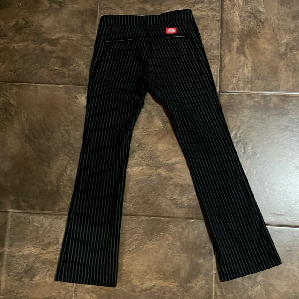 Nice business casual Dickies Women's Flat Front Stretch Cotton Blend Pants.